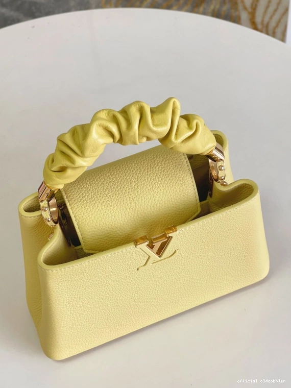 Official oldcobbler LOUIS VUITTON CAPUCINES BB 0803